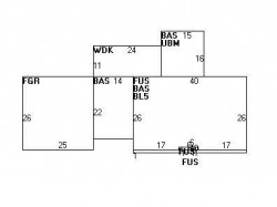 125 Countryside Rd, Newton MA 02459-2917 floor plan