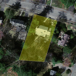 40 Bound Brook Rd, Newton MA 02461-2036 aerial view