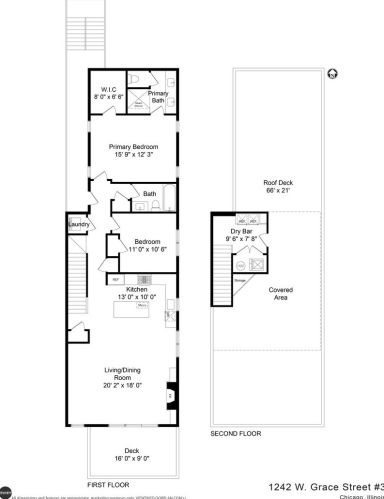 1242 Grace St, Chicago IL  60613-2806 exterior