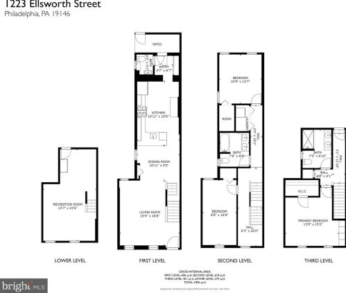 1223 Ellsworth St, Philadelphia PA 19146-2812 exterior