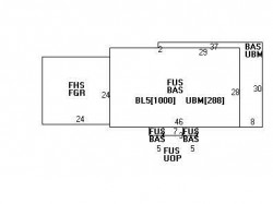 54 Hampshire St, Newton MA 02465-2935 floor plan