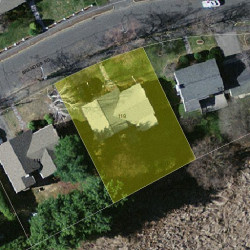 119 Brandeis Rd, Newton MA 02459-2707 aerial view