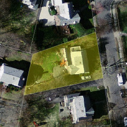 9 Exmoor Rd, Newton MA 02459-1207 aerial view