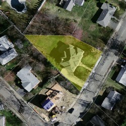 21 Clifton Rd, Newton MA 02459-3110 aerial view