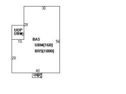 55 Sheridan St, Newton MA 02465-1037 floor plan