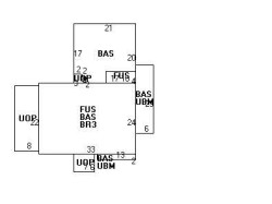 57 Davis Ave, Newton MA 02465-1925 floor plan