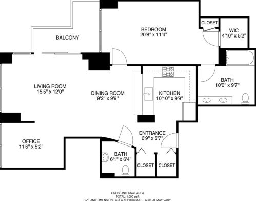 757 Orleans St, Chicago IL  60654-3514 exterior