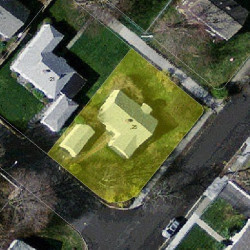 25 Cavanaugh Path, Newton MA 02459-3701 aerial view