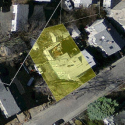 45 Jefferson St, Newton MA 02458-1742 aerial view
