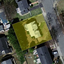 33 Fernwood Rd, Newton MA 02465-1807 aerial view