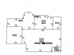 122 Berkeley St, Newton MA 02465-2619 floor plan