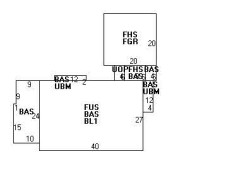 735 Centre St, Newton MA 02458-2531 floor plan