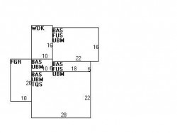 302 Cypress St, Newton MA 02459-2230 floor plan