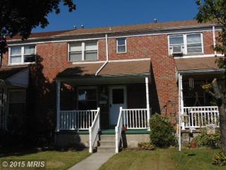 1176 Foxwood Ln, Baltimore MD  21221-5933 exterior