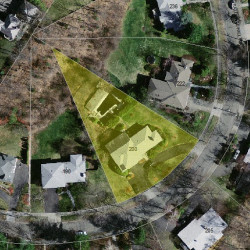 200 Baldpate Hill Rd, Newton MA 02459-2857 aerial view