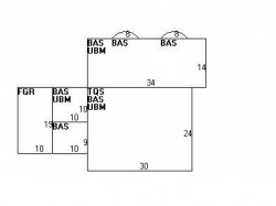 110 Nevada St, Newton MA 02460-1148 floor plan