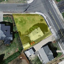 395 Winchester St, Newton MA 02461-2008 aerial view