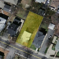 281 Auburndale Ave, Newton MA 02466-1603 aerial view