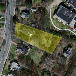 216 Grove St, Newton MA 02466-2235 aerial view