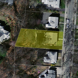 65 Cloverdale Rd, Newton MA 02461-1810 aerial view