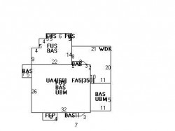 46 Rockland Pl, Newton MA  02464-1234 floor plan