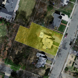 95 Allen Ave, Newton MA 02468-1720 aerial view