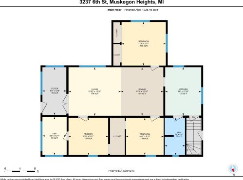 3237 6th St, Meskegon MI  49444-2845 exterior