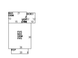159 Adams St, Newton MA  02458-1252 floor plan