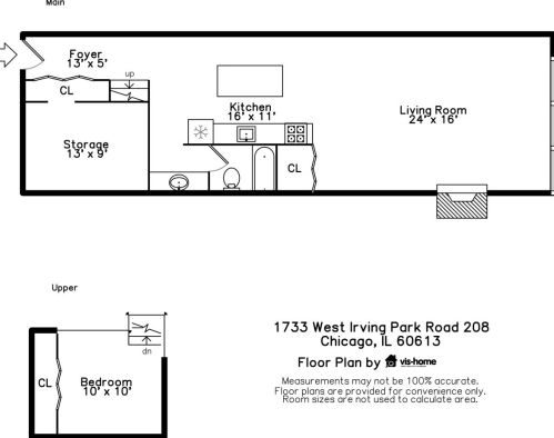 1733 Irving Park Rd, Chicago IL  60613-2500 exterior