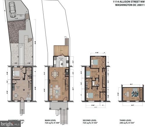 1114 Allison St, Washington DC  20011-4437 exterior