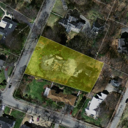 74 Vista Ave, Newton MA 02466-2811 aerial view