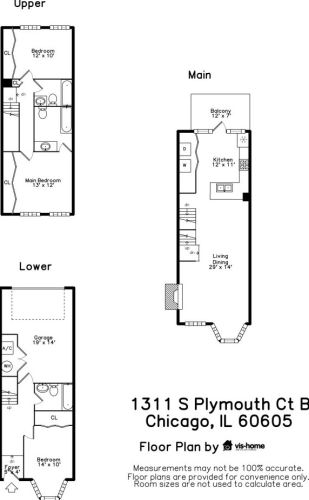 1311 Plymouth Ct, Chicago IL  60605-3369 exterior