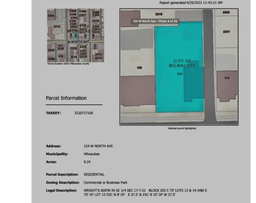 124 North Ave, Milwaukee WI  53212-3241 exterior