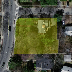 398 Waltham St, Newton MA 02465-1919 aerial view