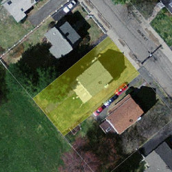 45 Wade St, Newton MA  02461-1714 aerial view