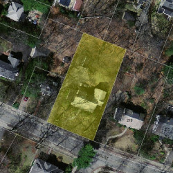 225 Mill St, Newton MA 02460-2447 aerial view