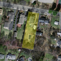 85 Cornell St, Newton MA 02462-1320 aerial view