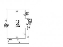 36 Hollis St, Newton MA 02458-2010 floor plan