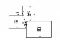 115 Arnold Rd, Newton MA 02459-3015 floor plan