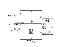 171 Fairway Dr, Newton MA 02465-1714 floor plan