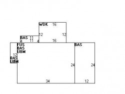 1073 Walnut St, Newton MA  02461-1262 floor plan