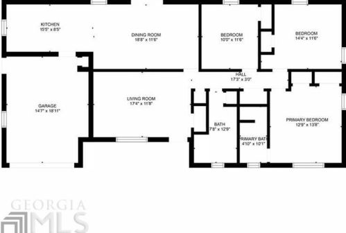 6460 Connell Rd, Atlanta GA  30349-4538 exterior