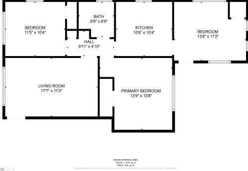 1327 Clermont Ave, Atlanta GA  30344-1703 exterior