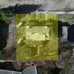 76 Elmore St, Newton MA  02459-1119 aerial view