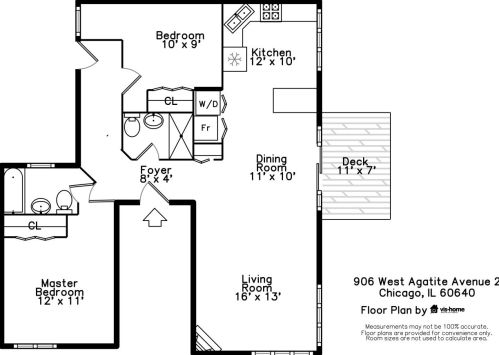 906 Agatite Ave, Chicago IL  60640-6032 exterior