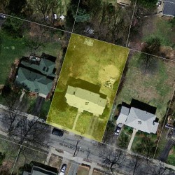 87 Randlett Park, Newton MA 02465-1718 aerial view