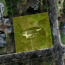 350 Highland St, Newton MA 02465-2726 aerial view