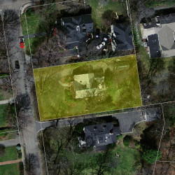 14 Sylvan Ave, Newton MA 02465-3016 aerial view