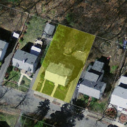 71 Carl St, Newton MA 02461-1905 aerial view