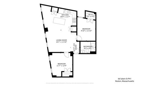 66 Salem St, Boston MA exterior